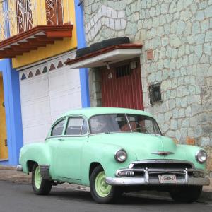 Old Car in Old Mexico Old Car in Old Mexico