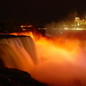 Niagra at Night Niagra at Night