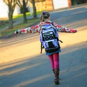 Flying to School Flying to School