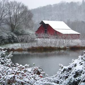 Winter Barn Winter Barn