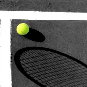Tennis Court Shadows Tennis Court Shadows