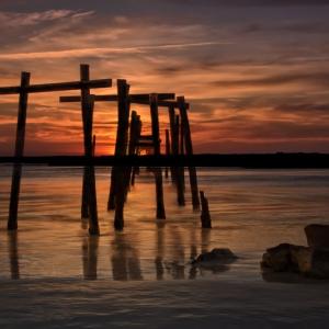 Shore Sunset Shore Sunset