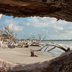 Window to the beach Window to the beach