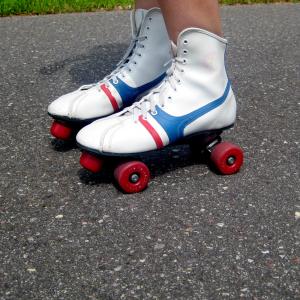 Roller skating fun Roller skating fun