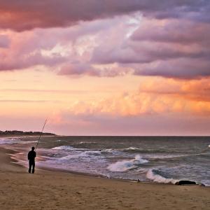 Sunset fisherman Sunset fisherman