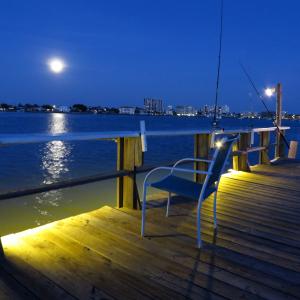 Fishing Dock at Night Fishing Dock at Night