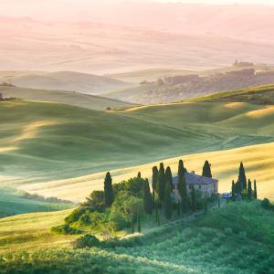 Morning in Tuscany Morning in Tuscany