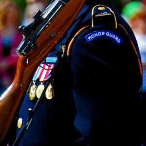 Honoring the fallen. Honoring the fallen.