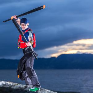 The fighting kayaker The fighting kayaker