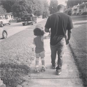 A perfect daddy and daughter moment A perfect daddy and daughter moment