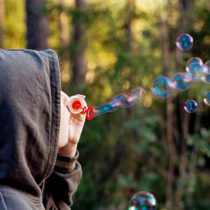 Bubbles in the woods Bubbles in the woods