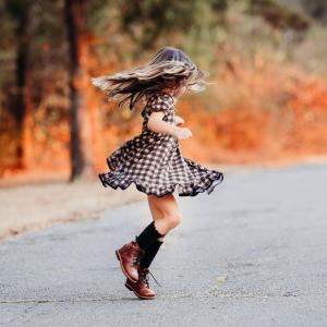 Twirling into autumn Twirling into autumn