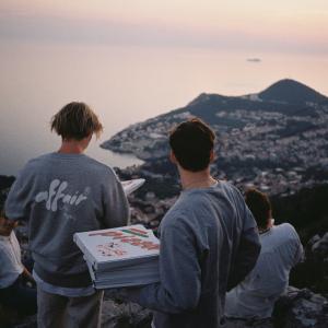 Not your average pizza delivery Not your average pizza delivery