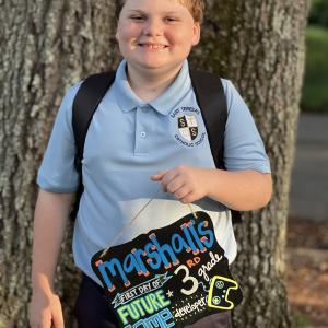 First Day of School First Day of School