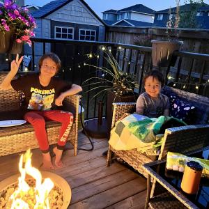S’mores with family S’mores with family