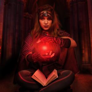 The scarlet witch The scarlet witch