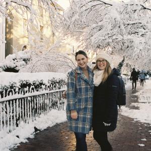 Friends in the Snow Friends in the Snow