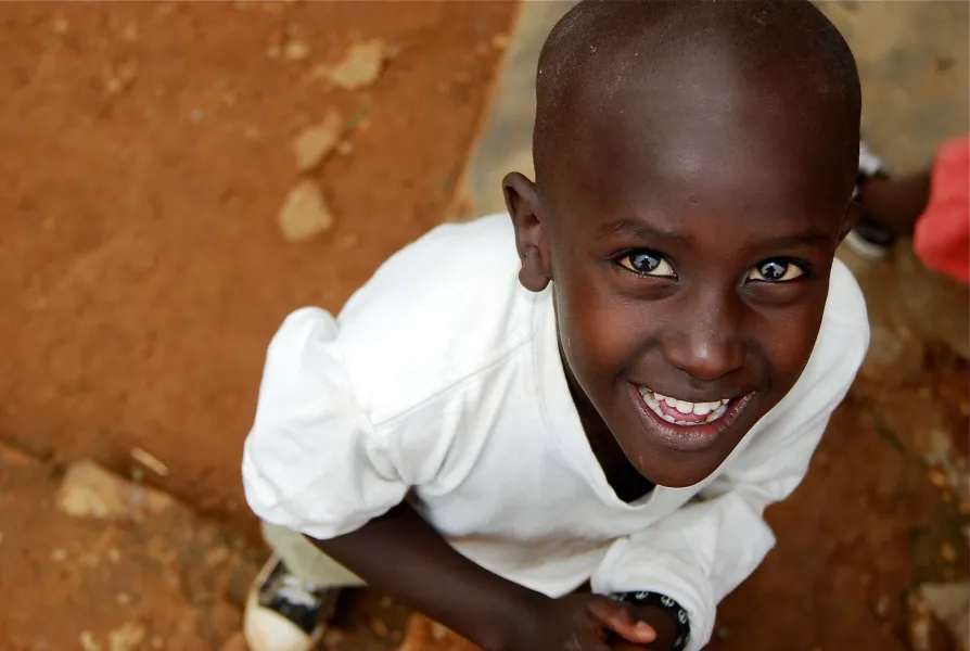Boy In Rwandan Orphanage Boy In Rwandan Orphanage