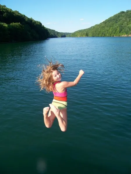 Quinn Jumping off the Boat Quinn Jumping off the Boat