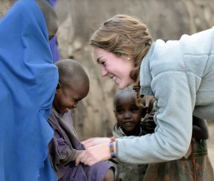 Laughter, Service, Love. Laughter, Service, Love.