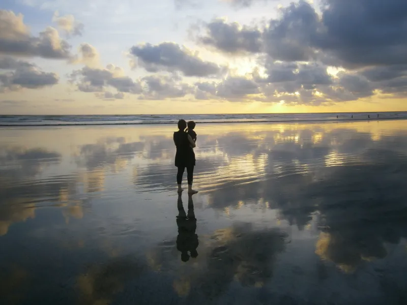 Mom-sons 1st Sunset Mom-sons 1st Sunset