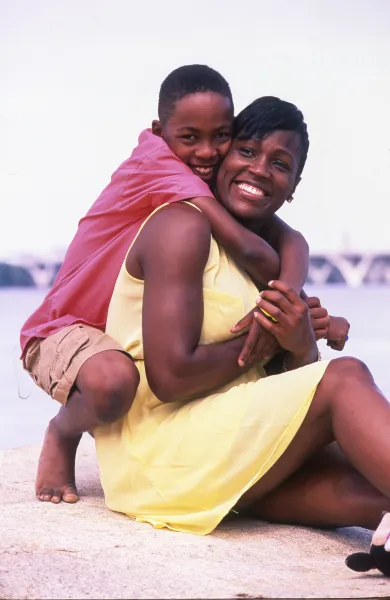 mother and son mother and son