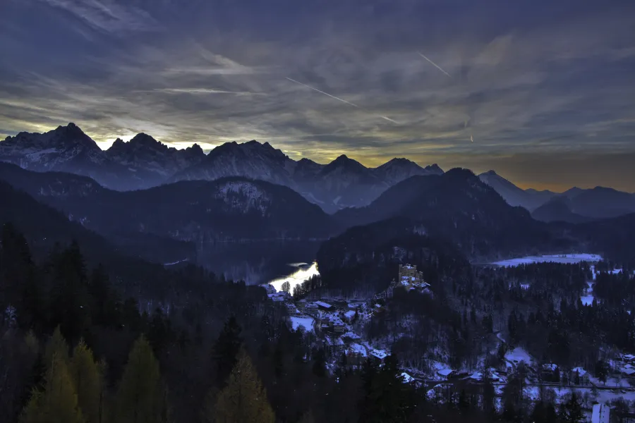View From Neuschwanstein View From Neuschwanstein