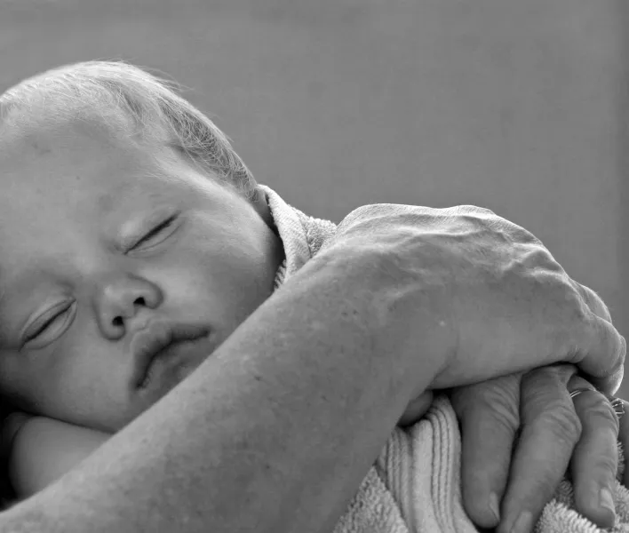 Grandma's hands Grandma's hands