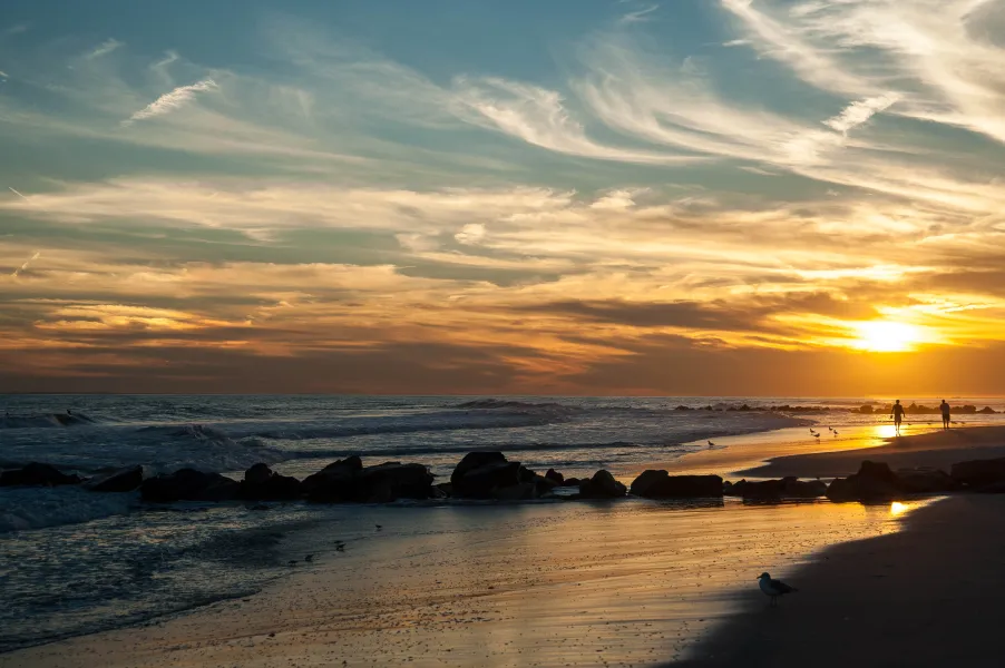 Long Beach Sunset Long Beach Sunset