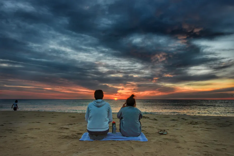Mother Daughter Sunrise Mother Daughter Sunrise