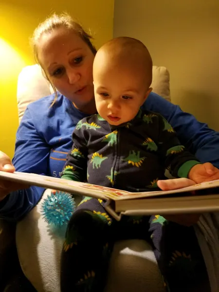 Isaac and mommy Isaac and mommy