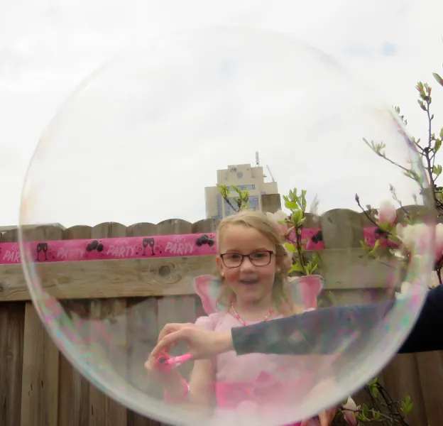 Amber in bubble Amber in bubble