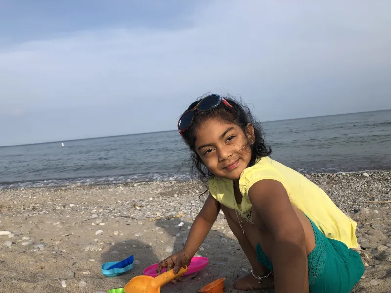 Busy in beach Busy in beach