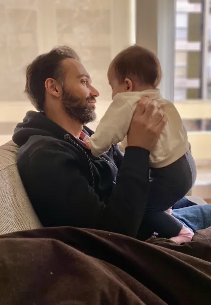 Baby daughter Baby daughter
