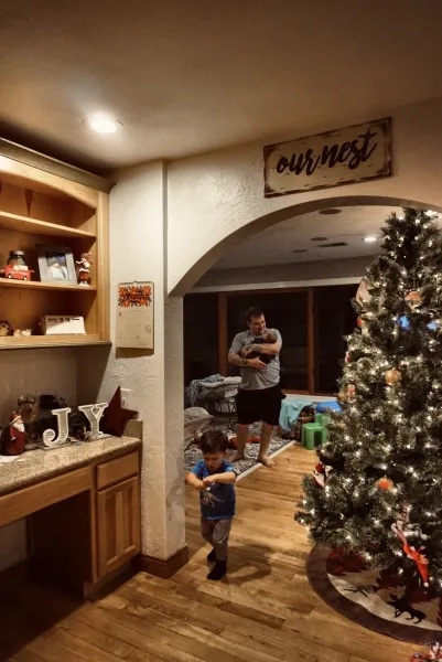 No place like home for the holidays. No place like home for the holidays.
