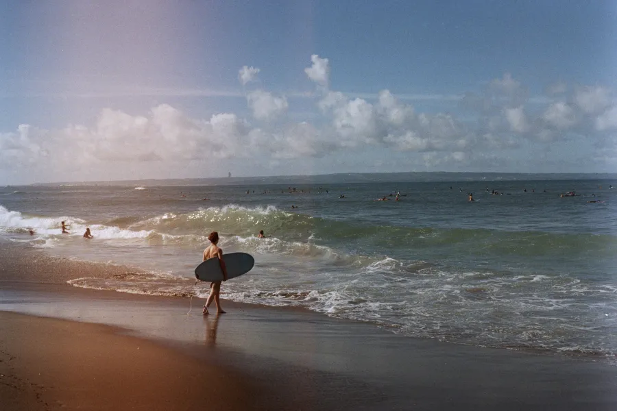 Surfer in Bali Surfer in Bali