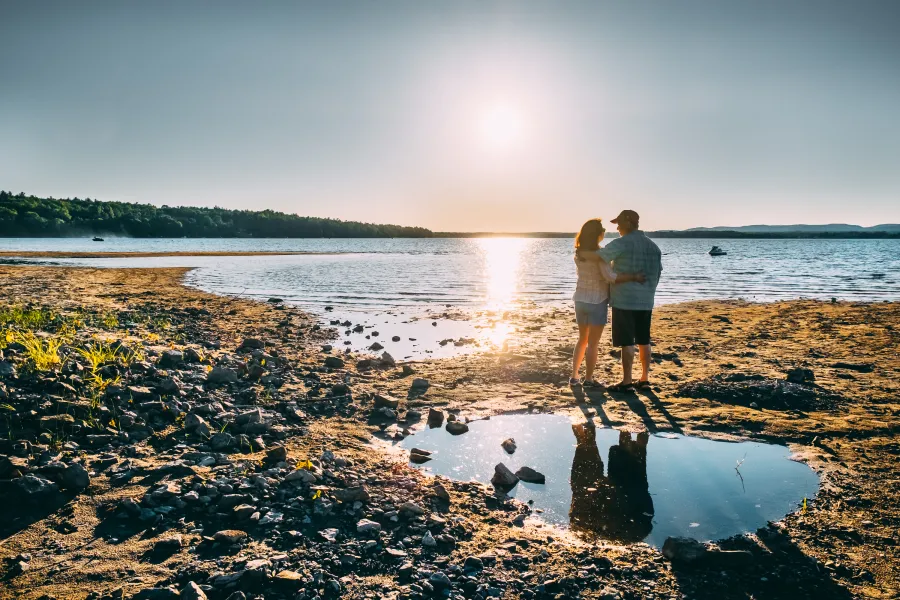 Sunset by the River Sunset by the River