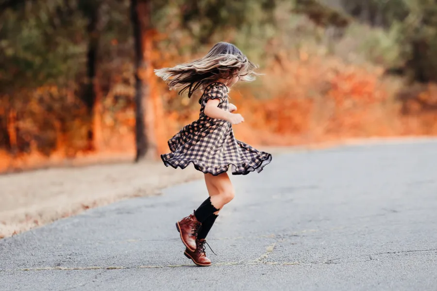 Twirling into autumn Twirling into autumn