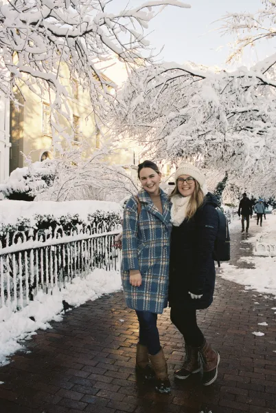 Friends in the Snow Friends in the Snow