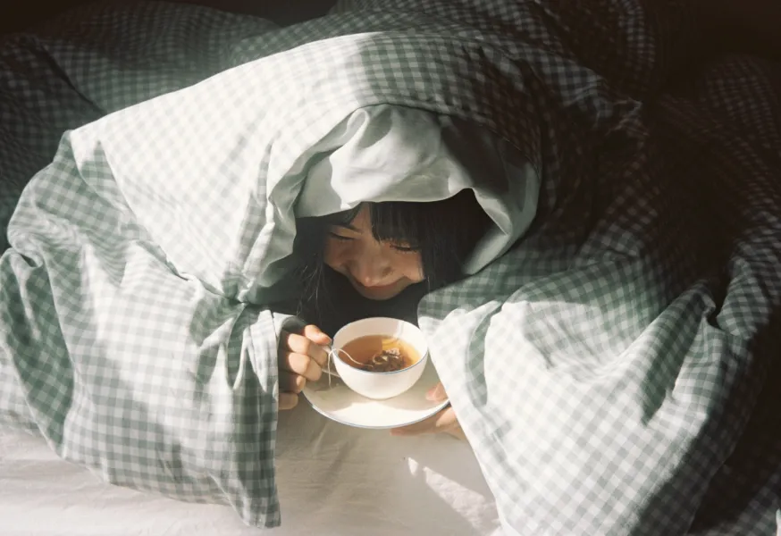 One morning in the winter.