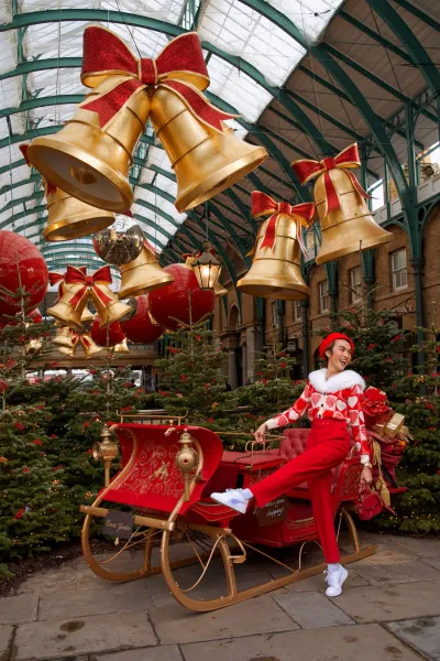 Covent Garden’s iconic sleigh