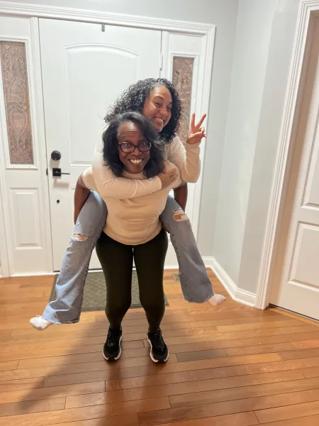 Mother and daughter-in-law