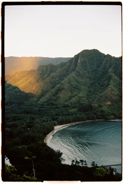 First Light at Crouching Lion