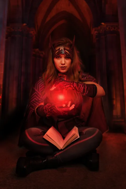 The scarlet witch The scarlet witch