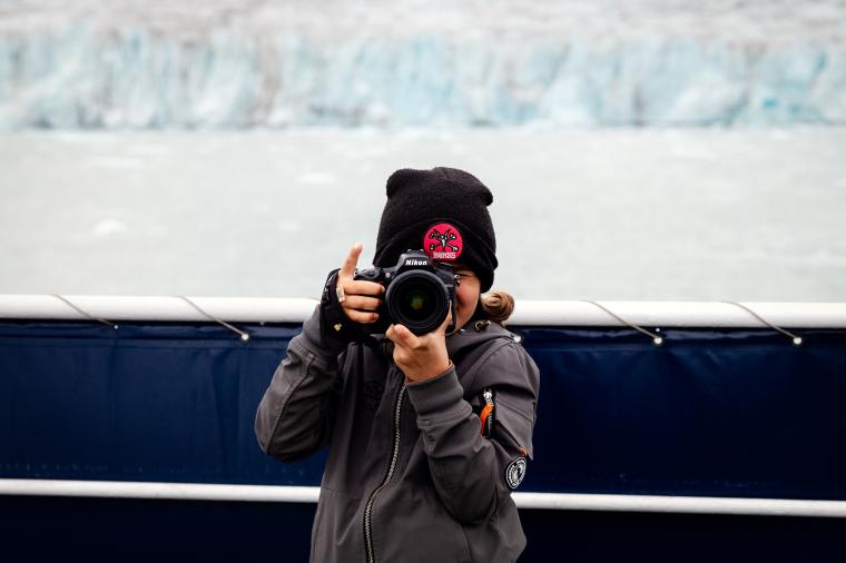 My little photographer in the making My little photographer in the making
