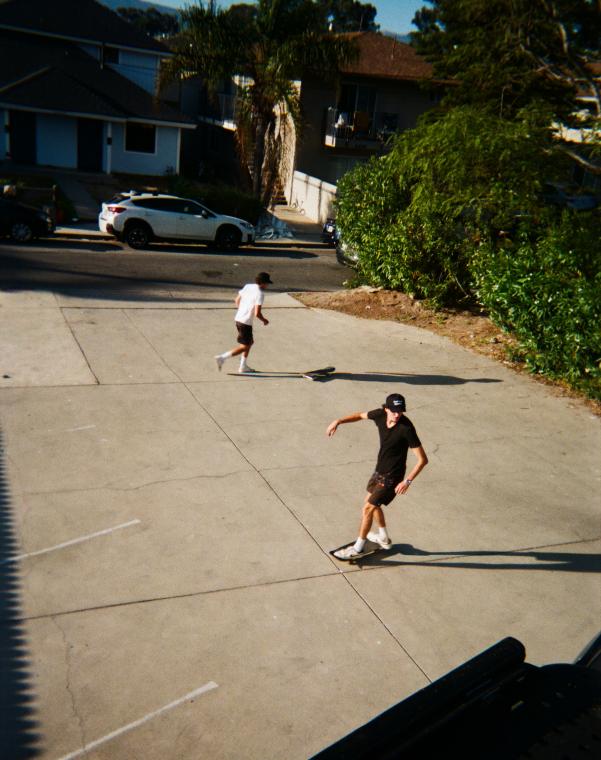 Skating around SB