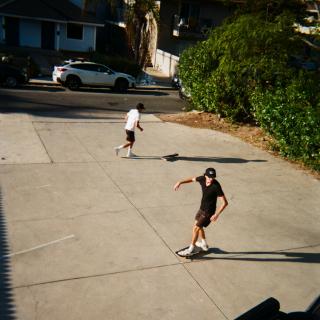 Skating around SB