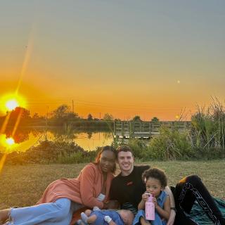 Sunset hours with my love ones
