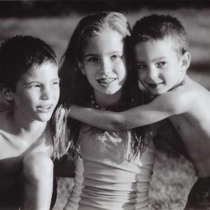 Siblings in Summer