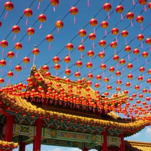 Auspicious Red Lanterns